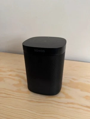 Sonos One Smart Speaker - Black (S 13) - Image 1 of 3