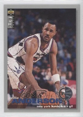 1995-96 Collector's Choice Prize Debut Trade Player's Club Willie Anderson #T21 - Image 1 of 2
