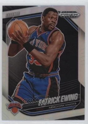 2024-25 Panini Prizm Black Legends Silver Prizm Patrick Ewing #255 Salón de la fama Foto 1 de 2