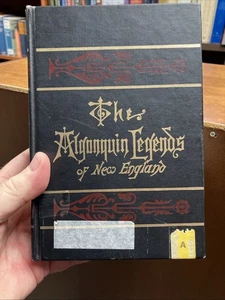 Algonquin Legends of New England Charles Leland (1968 Reprint) 1885 Boston - Imagen 1 de 10