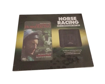 Horse Racing DVD & Binoculars Gift Set- (John Francome's Legends of Horseracing) - Image 1 of 4