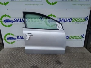 MK5 6R VW POLO FRONT DRIVER DOOR COMPLETE MINUS DOOR MIRROR 6R4831056J 09-14 - Picture 1 of 20