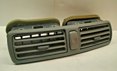 1999-2003 Mitsubishi Galant Dash Double Air Vents AC Heater Hazard Switch Gray - Image 1 of 4