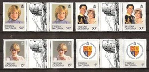 TRISTAN DA CUNHA # 310-313 MNH PRINCESS DIANA Birthday (1) - Picture 1 of 1