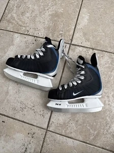 Nike Ice Hockey Skates Size Y 13 D - Picture 1 of 8