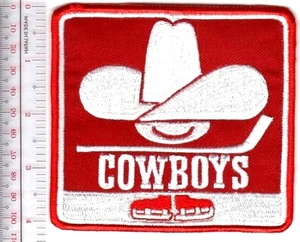 World Hockey Association WHA Calgary Cowboys Hockey Team 1975 to 1977 vel hooks - Picture 1 of 1