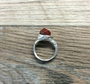 Sterling Silver ring Handmade ring Picture Jasper ring,Statement Ring US size-7.5 stone ring Picture ring,jewelry, R-492 Artisan Ring
