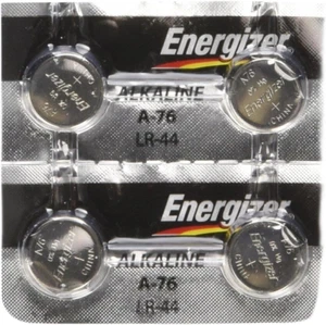 LR44 1.5V Button Cell Battery X 4 Batteries (Replaces: LR44, CR44, SR44, 357, SR - Picture 1 of 12