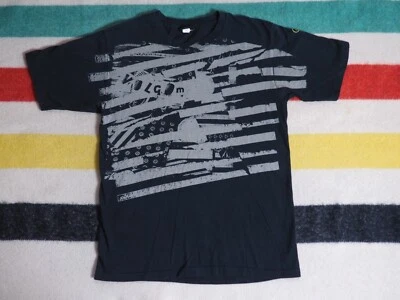 VTG Y2k 2000s Volcom Skate Grunge Faded Logo Black Tee T-Shirt Mens M EUC - Image 1 of 4