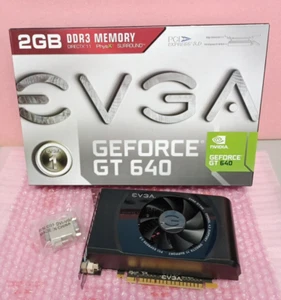 GeForce EVGA GT 640 2GB 02G-P4-2643-KR DDR3 PCI Express 3.0 x16 Video Card - Picture 1 of 5