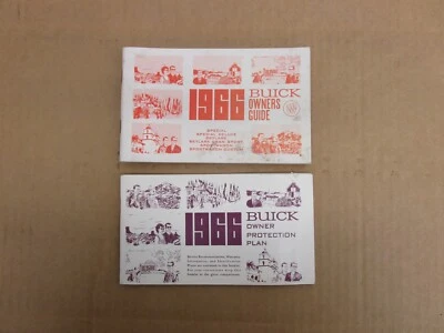 Buick Special Skylark Gran Sport 1966 manual del propietario original con plan de protección  Foto 1 de 4