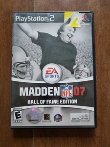 Madden NFL 07: Hall of Fame Edition (Sony PlayStation 2, 2006) - Picture 1 of 6