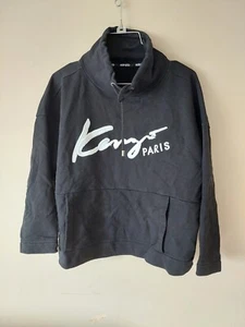 KENZO Mock Neck Sweatshirt - Picture 1 of 4