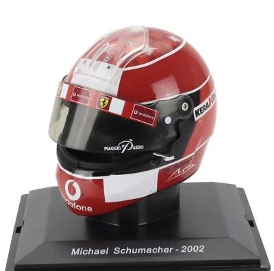 1:5 Helmet -- Michael Schumacher - 2002 Season -- Ferrari -- Atlas F1 - Image 1 of 3