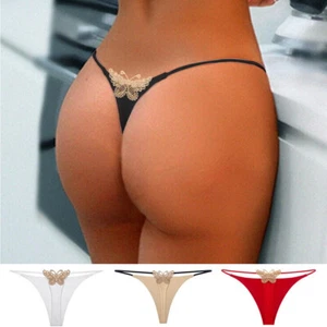 Sexy Damen T-Rücken G-String Tanga Babydoll Dessous Unterwäsche Slip Knick ~ ≌ - Bild 1 von 17