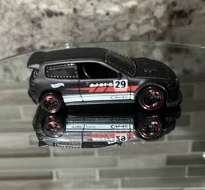 Hot Wheels Honda Civic Custom Matte Black 2024 MultiPack Exclusive (Loose) - Picture 1 of 5