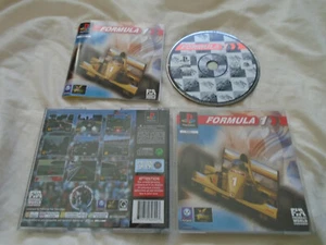 Formula One PS1 (COMPLETE) black label rare racing Sony PlayStation - Picture 1 of 2