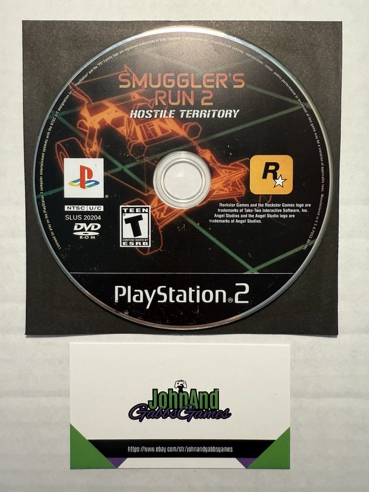 Smuggler's Run 2: Hostile Territory PS2 Game - Acceptable Condition, Fast Ship - Image 1 of 1