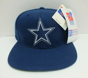 Cappello berretto vintage anni 90 Dallas Cowboys specialità sportive lana taglia 7 3/8 nuovo con etichette - Foto 1 di 10