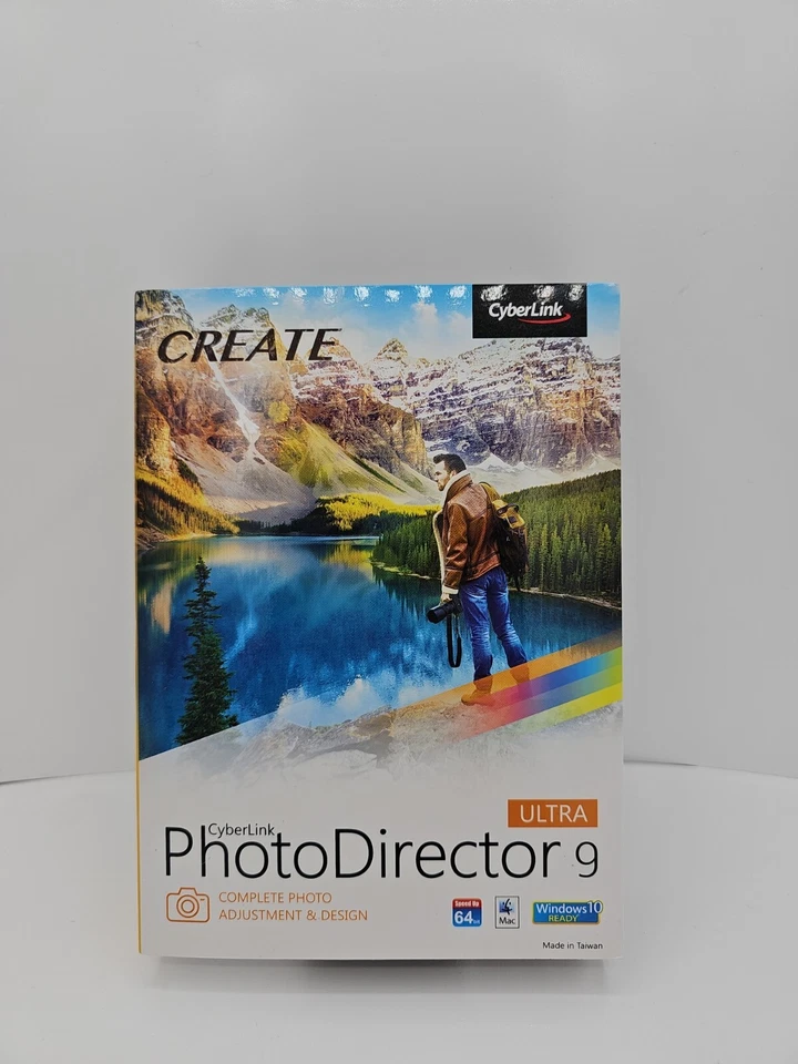 Cyberlink Photo Director 9 Ultra - Complete Photo Adjustment & Design (PC/Mac) - Image 1 of 4