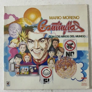 MARIO MORENO CANTINFLAS - CON LOS NIÑOS DEL MUNDO - 1983 MEXICAN LP, GATEFOLD - Imagen 1 de 5