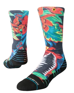 Stance, Bomin Snow, Little Kid-Big Kid, Black Crew Cut Socks Size: Y3-5.5 - Picture 1 of 3