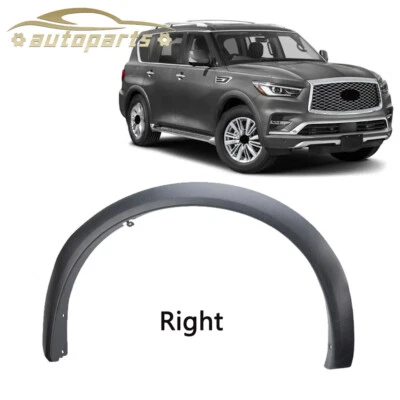 Front Right Side Wheel Arch Molding For Infiniti QX80 2014 2015 2016 2017-2023 Foto 1 de 4