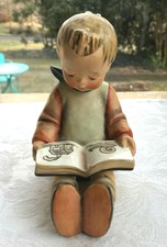 Vintage Hummel Goebel"Book Worm Bookend, Boy" 5 1/2" Tmk3 Hum 14/B