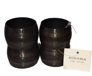 4 anelli tovaglioli Sonoma in metallo - Foto 1 di 5