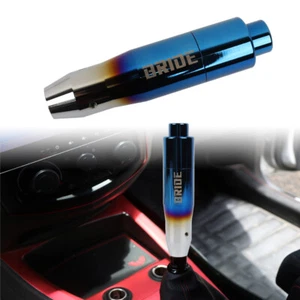 Universal BRIDE Burnt Blue Aluminum Automatic Gear Stick Shift Knob Shifter - Picture 1 of 10
