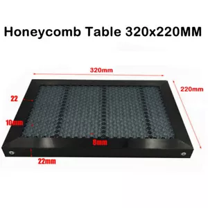12.6*8.6 inch Honeycomb Work Bed Table for 40W CO2 Laser Engraver 3020 Platform - Picture 1 of 8