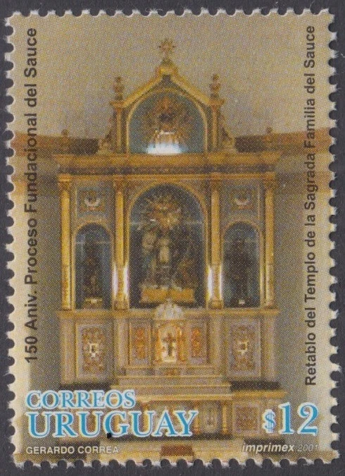 URUGUAY Sc # 1922 CPL MNH SINGLE - 150th ANN of the TOWN of SAUCE - Image 1 of 1