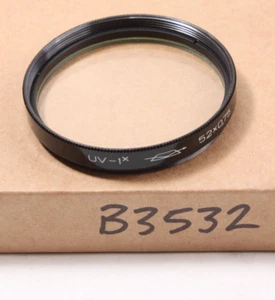ZENIT UV-1x UV 52MM 52 MM FILTERS - VG USED CONDITION (B3532) - Picture 1 of 3