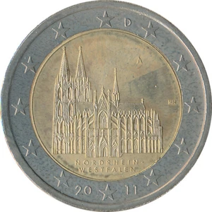 Deutschland 2 Euro 2011 - Kölner Dom ( A )* - Bild 1 von 2