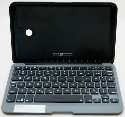 Zagg Folio Ellipsis 8 Bluetooth Keyboard backlit keys Stand Case Verizon - Image 1 of 4