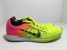 Nike LunarSpider R6 Volt Pink Black Japan Racing Shoes 806553-999 Men's Size 4.5