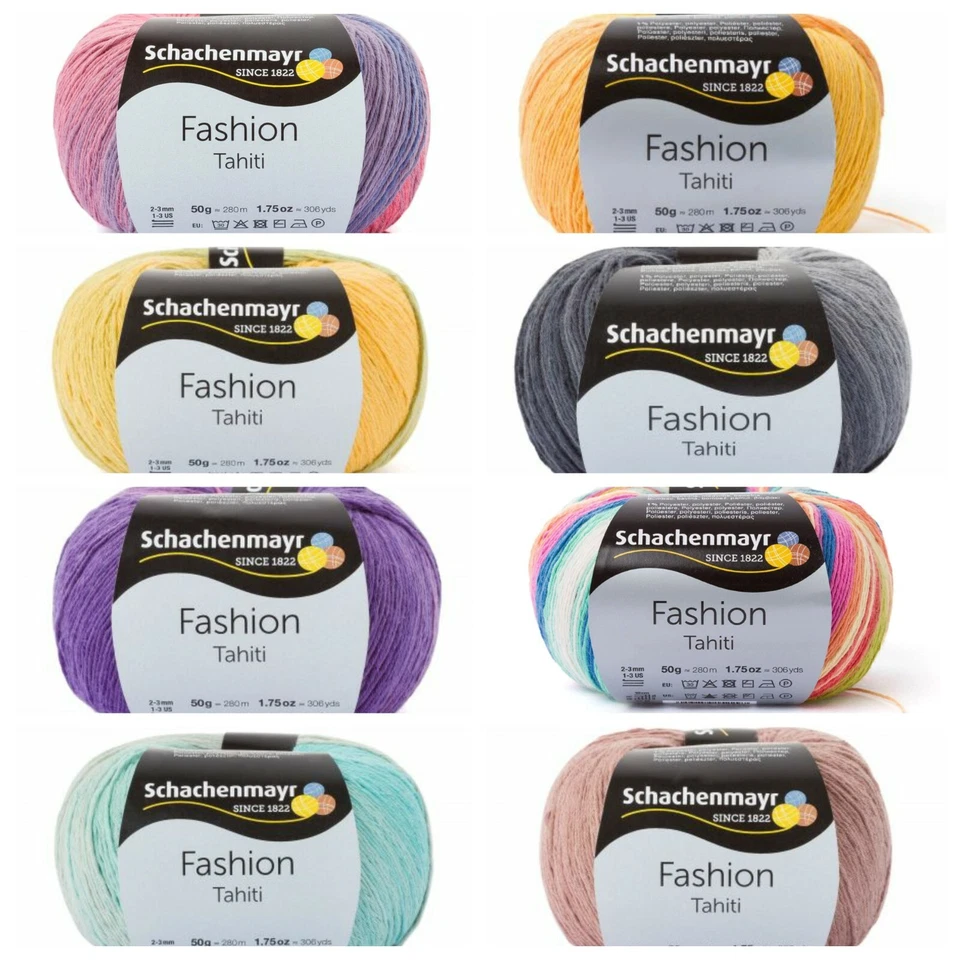 Schachenmayr - TAHITI COLOR - 50g - Garn - Lace - (13,98-15,00€/100g) - Bild 1 von 4