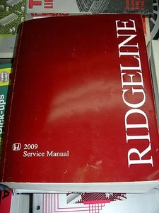 2009 HONDA RIDGELINE SERVICE MANUAL SHOP REPAIR FACTORY WORKSHOP - Picture 1 of 1