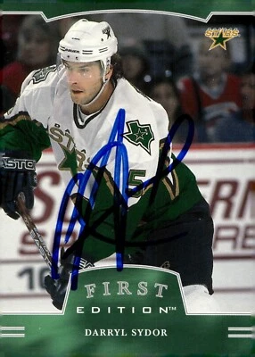 Darryl Sydor - Signed 2002-03 In The Game First Edition Card #111 - Dallas Stars - Image 1 of 2