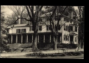 postcard Heard House, Ipswitch, MA RPPC real picture ? (P-1-A) - Picture 1 of 2