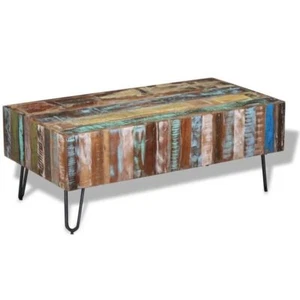 Coffee Table Solid Reclaimed Wood - Picture 1 of 9