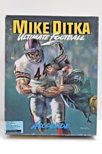Mike Ditka Ultimate Football - 5 1/4" Disk IBM, 1991 - ohne Code Wheel, nicht getestet - Bild 1 von 21