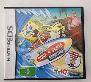 Nintendo DS Spongebob Squarepants Surf & Skate Roadtrip inc Manual - Picture 1 of 2