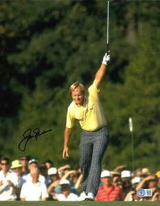 JACK NICKLAUS SIGNED AUTOGRAPH 11X14 PHOTO THE GOLDEN BEAR BECKETT BAS COA 8 - Picture 1 of 1