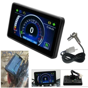 Speedometer Digital Odometer Full LCD Screen For Multifunction Motorcycle - Picture 1 of 9
