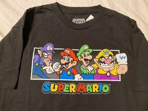 SUPER MARIO BROS. Luigi YOSHI Nintendo video GAME BOWSER New MEN'S T-Shirt WOW!