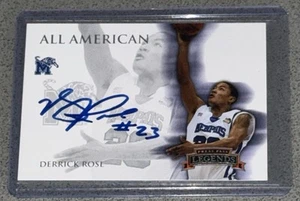 Derrick Rose signed 2008 Press Pass "All-Anerican" auto RC rookie card (GAI COA) - Picture 1 of 3