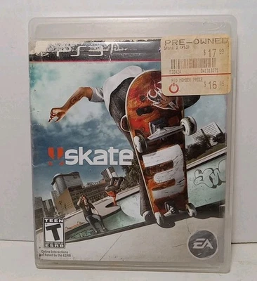 Skate 3 (Sony Playstation 3, 2010) PS3, NO Manual, Worn Artwork - Image 1 of 4