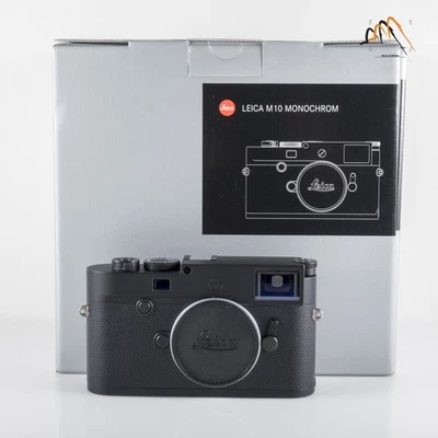 Cámara telémetro digital monocromática negra Leica M10 (40 MP) #23670 Foto 1 de 4