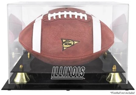Illinois Golden Classic Football Display Case - Fanatics - Image 1 of 1